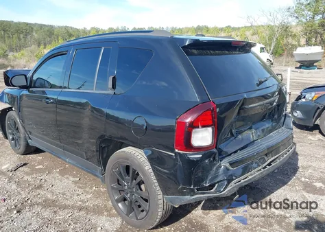 2015 Jeep Compass Altitude Edition from USA, damaged, VIN 1C4NJCBA0FD329101